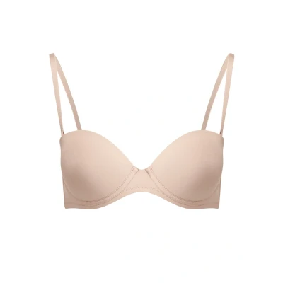 Abbildung von Calvin Klein Underwear Perfectly FIT trägerloser/variabler BH, Damen, Größe: 70A, Sanddune