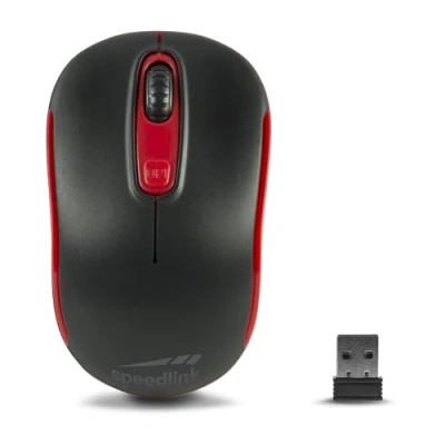 Abbildung von Speedlink CEPTICA Mouse Wireless Kabellose Maus fürs Büro/Home Office, 10 m Reichweite, DPI Schalter, für PC, Laptop, Notebook, schwarz