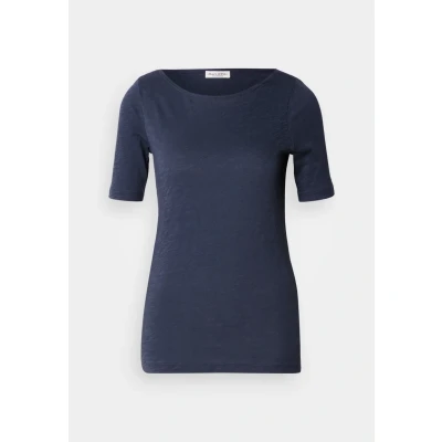 Abbildung von Marc O&#039;Polo Short Sleeve BOAT NECK Tshirt basic, Damen, Größe: XXS, Muted blue