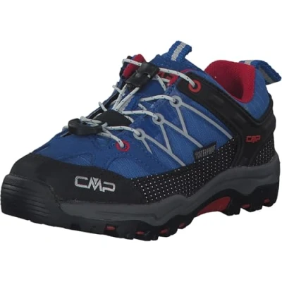 Abbildung von CMP Jungen Rigel Low Trekking Shoe Wp Walking Schuh, Cobalto Stone Fire, 40 EU
