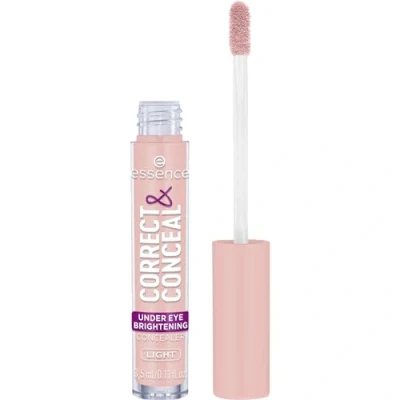 Abbildung von essence CORRECT &amp; CONCEAL under eye brightening concealer, Nr. 10, Pink, aufhellend, farbkorrigierend, natürlich, für sensible Haut, vegan, ölfrei, ohne Parfüm, Alkohol, 1er Pack (3.5ml)