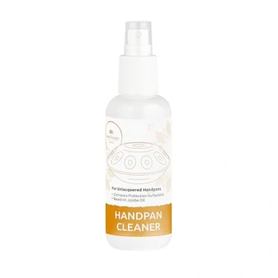 Abbildung von Sonic Energy Handpan Reiniger Für unlackierte Handpans 150 ml Zur Reinigung, Pflege, Korrosionsschutz Mit Jojobaöl (HPC)