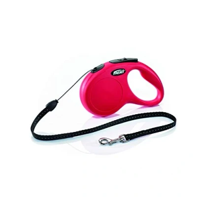 Abbildung von flexi New Classic S Gurt 5 m rot für Hunde bis 15 kg