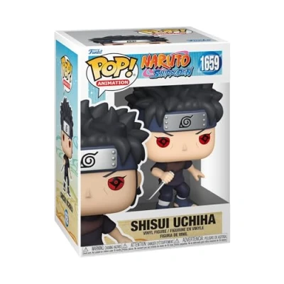 Abbildung von Funko Pop! Animation: Naruto Shisui Uchiha Shippuden Vinyl Sammelfigur Geschenkidee Offizielle Handelswaren Spielzeug Für Kinder und Erwachsene Anime Fans