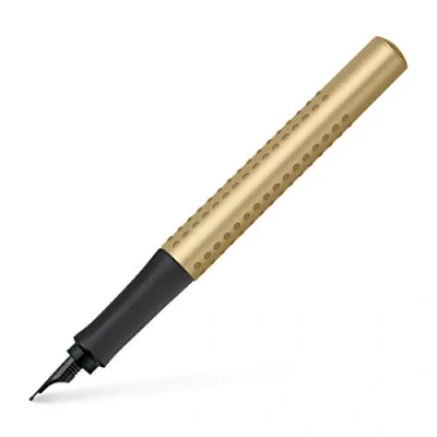 Abbildung von Faber Castell 140929 Füller Grip Edition, Feder EF, gold