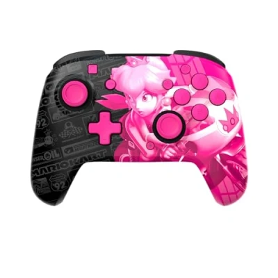 Abbildung von PDP Rematch GLOW drahtlos Controller Grand Prix Peach Nintendo Switch