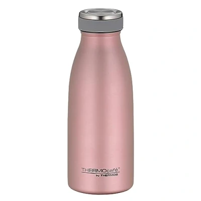 Abbildung von THERMOcafé by THERMOS, Borraccia termica, thermos isolante per bevande 0,35 l Mat Rose Gold