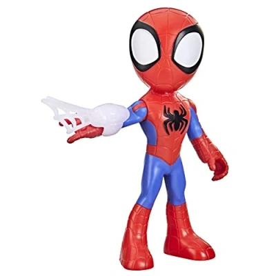 Abbildung von Spidey AND HIS AMAZING FRIENDS Marvel supergroße Figur, 22,5 cm große Action Vorschulspielzeug für Kinder