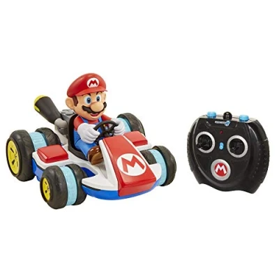 Abbildung von Nintendo Super Mario Kart Mini Anti Gravity RC Racer 2,4 GHz, mit voll funktionsfähiger Lenkung Für 360 Drehungen, Schwünge und Drifts! Bis zu 30 m Reichweite Kinder ab 4 Jahren