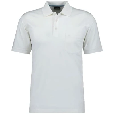 Abbildung von Ragman Softk Poloshirt ecru, Herren, Größe: Medium, Ecru