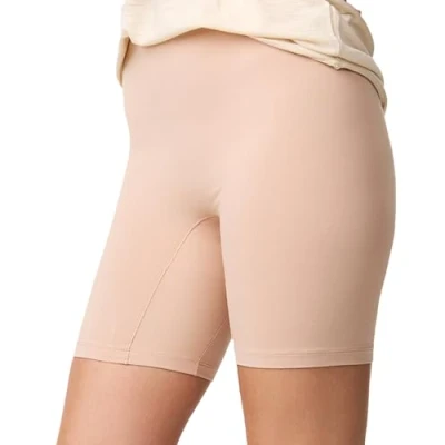 Abbildung von Nur Die Reibungslos Shorts Radlerhose Radler Kurze Leggings Unterziehhose Hose unter Kleid Rock Unterhose mit Bein Damen