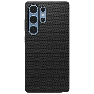 Abbildung von Spigen Liquid Air TPU Back Cover Schwarz Samsung Galaxy S25 Ultra
