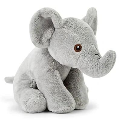 Abbildung von Zappi Co 100% recycelte Plüsch Plüschtiere Weiche und kuschelige Stofftiere, perfekte Begleiter für Kinder Neugeborene (13 15cm) (Elefant)