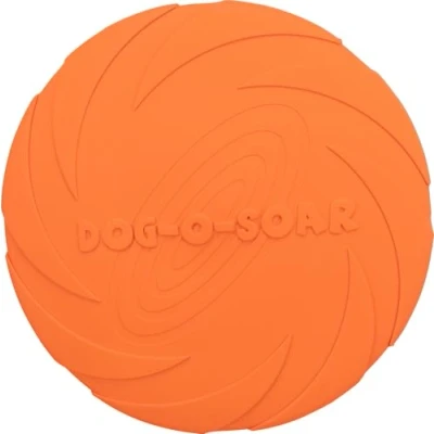 Abbildung von Trixie 33502 Dog Disc, Naturgummi, ø 22 cm, zufällig Farbe.