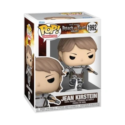 Abbildung von Funko Pop! Animation: Attack On Titan Jean Kirstein Vinyl Sammelfigur Geschenkidee Offizielle Handelswaren Spielzeug Für Kinder und Erwachsene Anime Fans Modellfigur Sammler