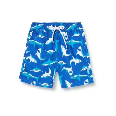 Abbildung von Playshoes Badeshorts Jungen Beach Short Badehose Schwimmhose Badebekleidung, Haie, 98/104