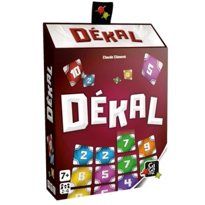 Abbildung von GIGAMIC DEKAL Gesellschaftsspiel mit der Mechanik des Neckens EIN süchtig machendes Spiel für alle Niveaus von 2 bis 6 Spielern ab 7 Jahren