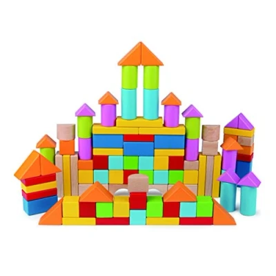 Abbildung von Hape E8247 wunderbare Holzbausteine 101 Teile