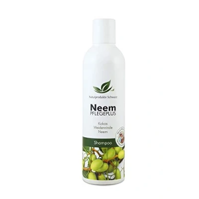 Abbildung von Naturprodukte Schwarz Neem Pflegeplus Shampoo Neemöl, Weidenrinden &amp; Kokos Extrakt Ohne Silikone, 250ml