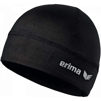 Abbildung von Erima Unisex Basic Performance Beanie, Schwarz, M EU