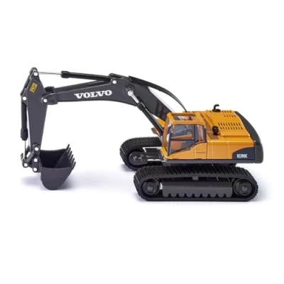 Abbildung von Siku 3535, Volvo Hydraulikbagger, 1:50, Metall/Kunststoff, Gelb, Funktionsfähiger Baggerarm