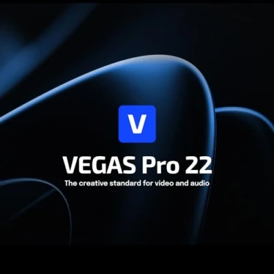 Abbildung von VEGAS Pro 22 Der Kreativ Standard für Video, Audio und Postproduktion Videobearbeitungsprogramm Videoschnittprogramm Windows 10/11 PC 1 Lizenz