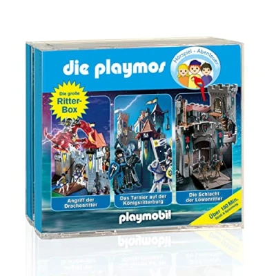 Abbildung von Die Playmos große Ritter Box (Original Playmobil Hörspiele)