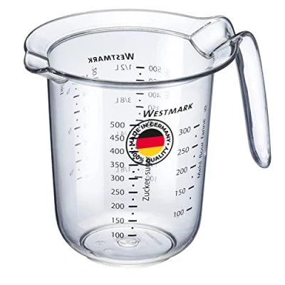 Abbildung von Westmark 30642270 Messkanne 0,5 l, Styrol Acrylnitril, transparent, Liter