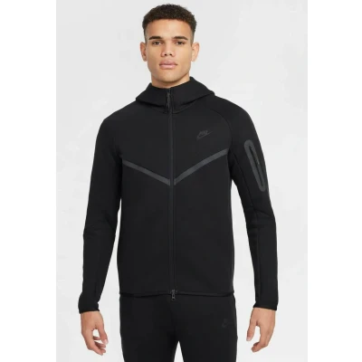 Abbildung von Nike Sportswear Hoodie Sweatjacke schwarz, Herren, Größe: Small, Schwarz