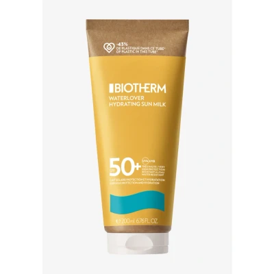 Abbildung von Biotherm Waterlover Hydrating SUN MILK LSF 50 Sonnenschutz, Größe: 200 ml,