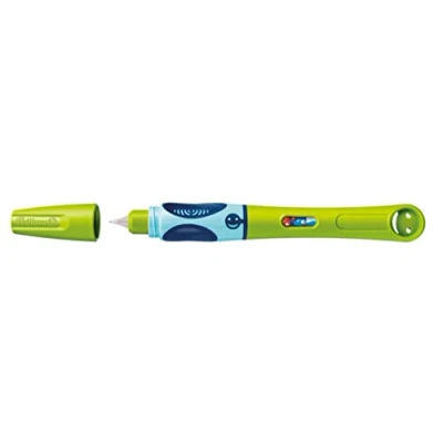Abbildung von Pelikan 805674 griffix Füllhalter für Rechtshänder mit Drehkappe, Green, 1 Stück in Faltschachtel
