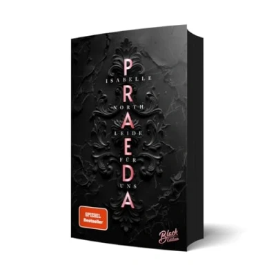 Abbildung von Praeda: Leide für uns Mit wunderschönem Farbschnitt und weißer Schrift auf schwarzen Seiten (W&amp;R Academy)