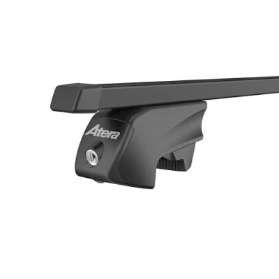 Abbildung von Atera 048422 PKW Dachträger Signo RTD Vierkantprofil Schwarz für Autos mit auffliegender Dachreling Stahl 122 cm