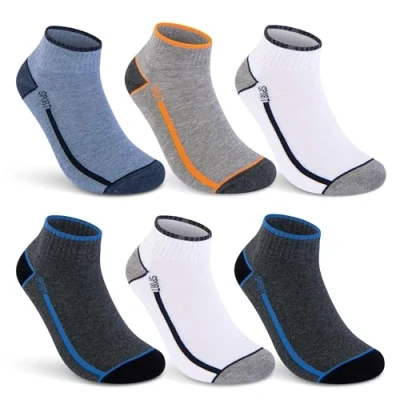 Abbildung von Sneaker Socken Herren Quarter Sportsocken Gepolstert Frotteesohle Atmungsaktiv Baumwolle 16215/18 WP (47 50 6 Paar)
