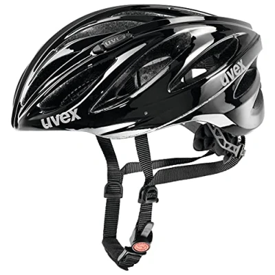 Abbildung von uvex boss race sicherer Performance Helm für Damen und Herren individuelle Größenanpassung optimierte Belüftung black 52 56 cm
