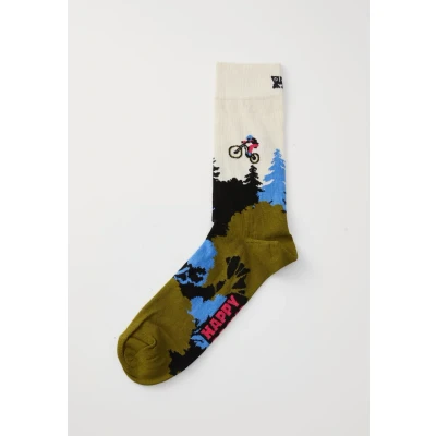 Abbildung von Happy Socks MOUNTAIN BIKE SOCK (DE/NL/SE/PL, Numerisch, 41, 46, Regular, MEHRFARBIG)