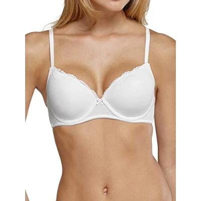 Abbildung von Schiesser Bügel BH, Damen, Größe: 80B, Weiss