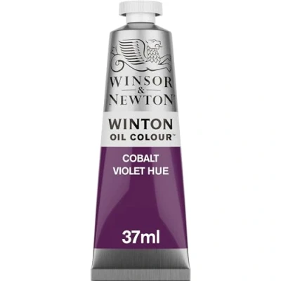Abbildung von Winsor &amp; Newton 1414194 Winton, feine hochwertige Ölfarbe 37ml Tube mit gleichmäßiger Konsistenz, Lichtbeständig, hohe Deckkraft, Reich an Farbpigmenten Kobalt Violett Farbton