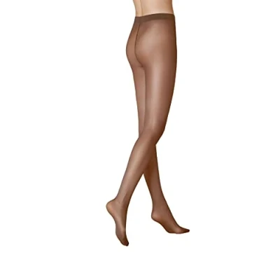Abbildung von KUNERT Damen Strumpfhosen Satin Look 20 transparent glänzend DEN mandel 1004 44 46