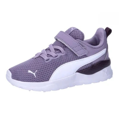 Abbildung von Puma Anzarun LITE Laufschuh Straße für Kinder, Größe: 20, Pale plum/white/midnight plum Schuhe