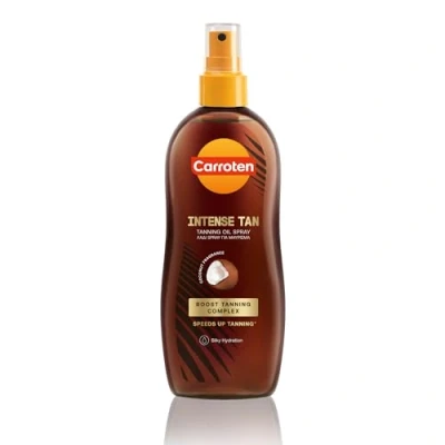 Abbildung von Carroten Intensive Tanning Oil LSF 0, 200 ml Bräunungsbeschleuniger mit Karotten und Kokosnussöle Veganes Bräunungsöl Kokosnussduft