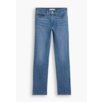 Abbildung von Levi&#039;s 314 Shaping Straight Jeans Leg, Damen, Größe: 31x32, Lapis bare blue