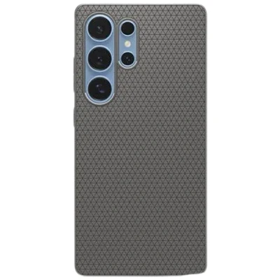 Abbildung von Spigen Liquid Air TPU Back Cover Grau Samsung Galaxy S25 Ultra
