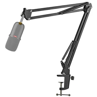 Abbildung von HyperX SoloCast Mikrofon Arm Halter mit Kabelbinder Montage für Kondensator von YOUSHARES