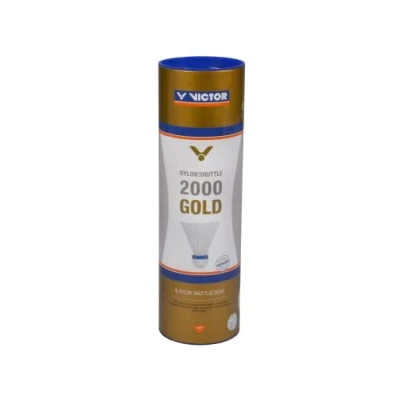 Abbildung von VICTOR Nylon Shuttle 2000 Gold Weiß Blau