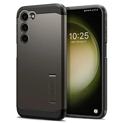 Abbildung von Spigen Tough Armor Hülle Kompatibel mit Samsung Galaxy S23 5G Gunmetal