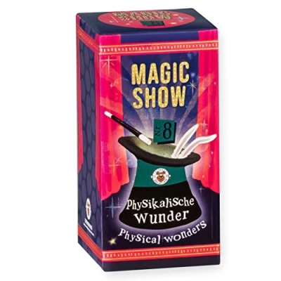 Abbildung von TRENDHAUS 957825 Magic Show Nr. 8 [ Physikalische Wunder ], Verblüffende Zaubertricks für Kinder ab 6 Jahren, Inkl. Online Videos, Trick Nr.8