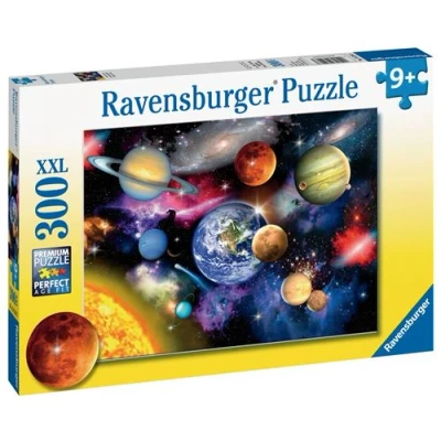 Abbildung von Ravensburger Kinderpuzzle 13226 Solar System Weltall Puzzle für Kinder ab 9 Jahren, mit 300 Teilen im XXL Format, Yellow