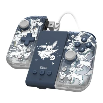 Abbildung von HORI Nintendo Switch Split Pad Compact Attachment Set (Eevee Evolutions) Ergonomic Controller for Handheld Mode &amp; Wired Officially Licensed by Pokémon
