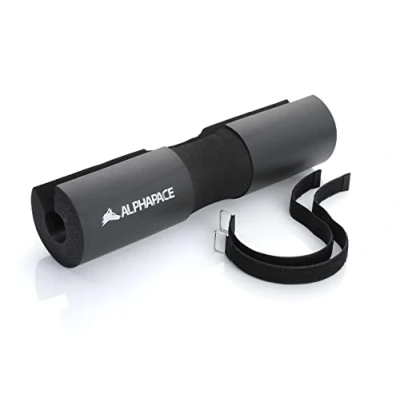Abbildung von ALPHAPACE Langhantel Polster Hip Thrust für Langhantelstange Barbell Pad als Nackenpolster Pads, Squad Pads Kniebeugen, Lunges, Fitness in Schwarz
